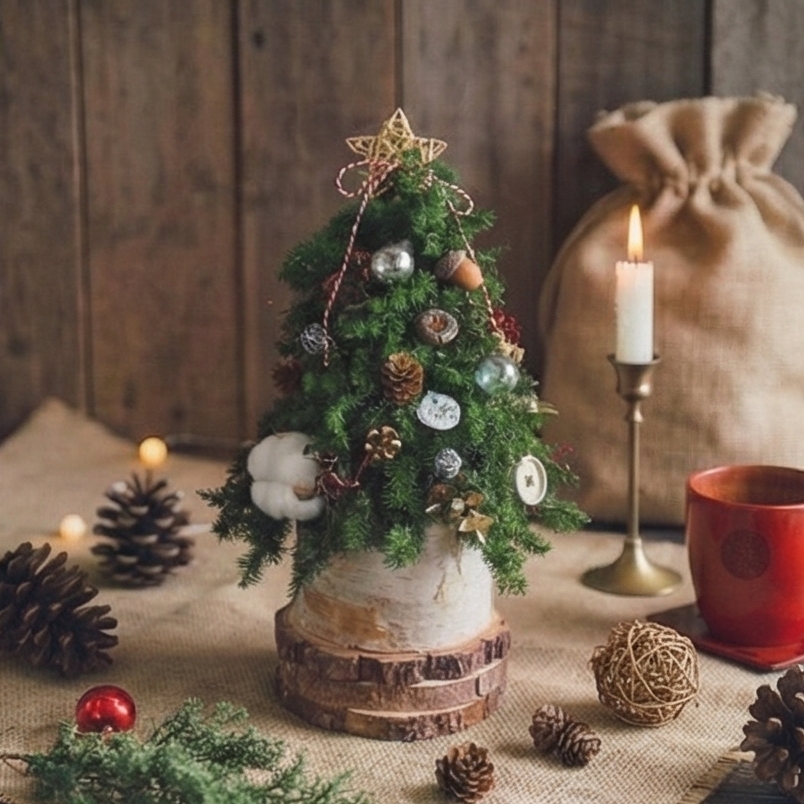 【 森之語・許願雪松 】許願小聖誕樹