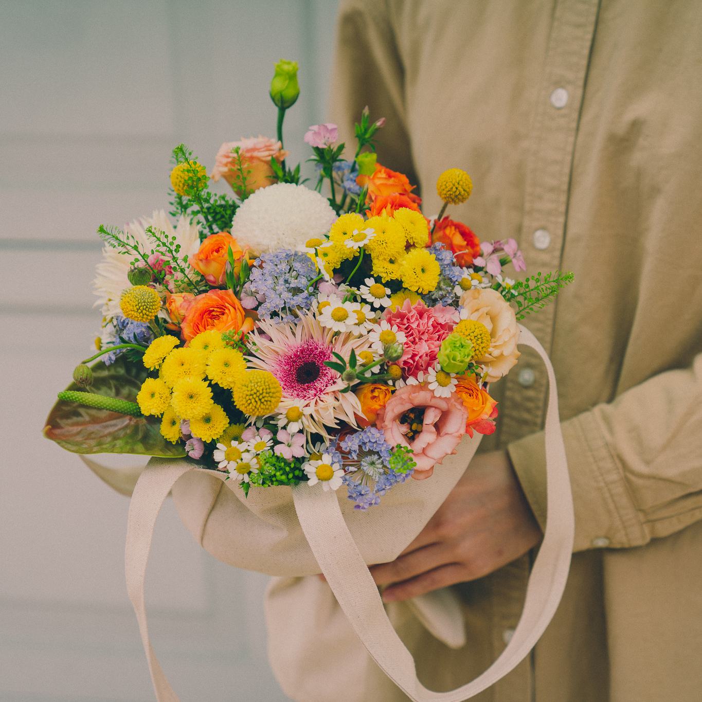 日常習作 | 袋著走手綁花束(1/10)